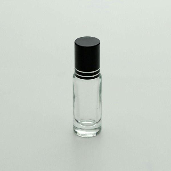 D&B Yol Roll-On Parfüm Şişesi 5 Ml (20 Adet) Siyah Kapaklı Boş Şişe - Image 1