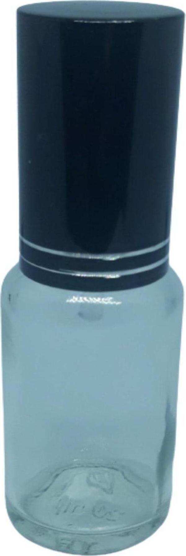 D&B Yol Parfüm Ve Kolonya Şişesi 30 Ml 3 Adet (Tekrar Doldurulabilir) Siyah Kapak Boş Plastik - Image 1