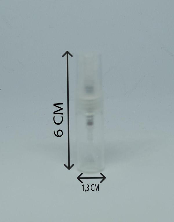 D&B Yol Boş Parfüm Şişesi 3 Ml (20 Adet) (Tekrar Doldurulabilir) Boş Şeffaf Sprey Şişe - Image 1