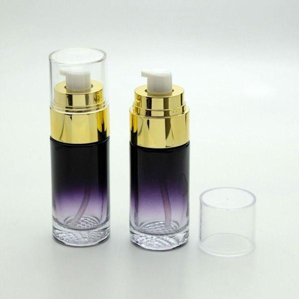 D&B Yol Boş Krem Ve Losyon Şişesi 40 Ml (5 Adet) (Tekrar Doldurulabilir) Siyah Sarı Kapaklı Boş Şişe - Image 1