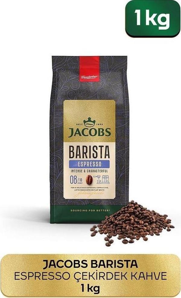 Jacobs Barista Editions Çekirdek Kahve Espresso 1 kg - Image 1
