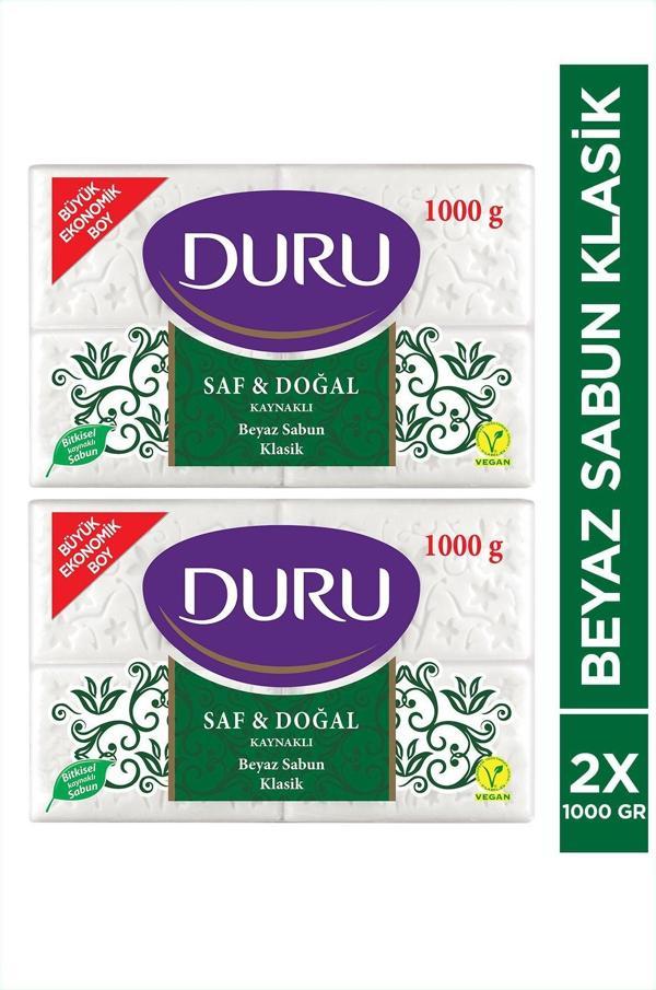 Duru Saf & Doğal Klasik Kalıp Sabun 2X1000 Gr - Image 1