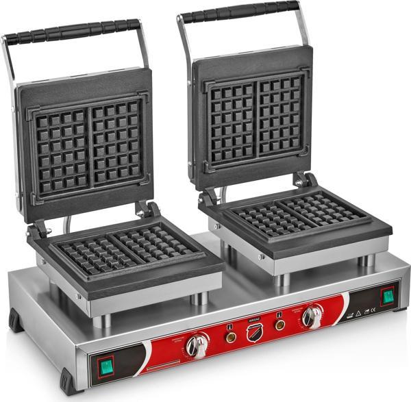 Işıkgaz Çiftli, Kare Desenli Waffle Makinesi - Image 1