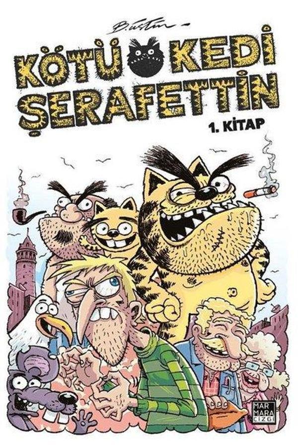 Kötü Kedi Şerafettin 1.Kitap - Marmara Çizgi - Image 1