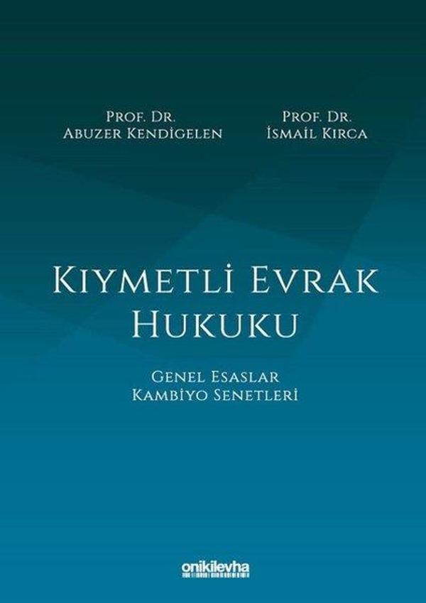 Kıymetli Evrak Hukuku - On İki Levha Yayıncılık - Image 1