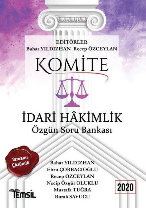 2020 Komite İdari Hakimlik Özgün Soru Bankası - Temsil Kitap - Image 1