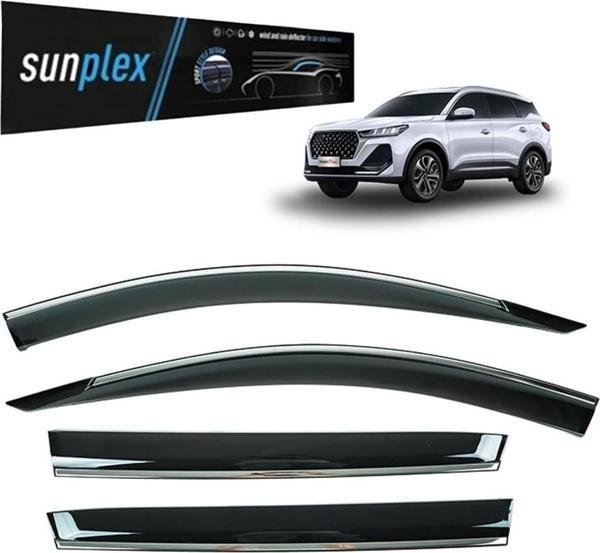 Sunplex Kromlu Cam Rüzgarlığı Chery Tiggo 7 PRO 2023-2025 ile uyumlu- - Image 1