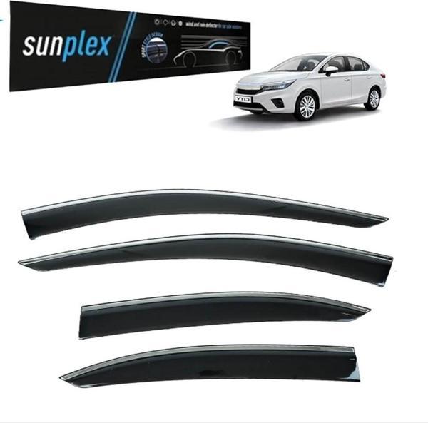 Sunplex Kromlu Cam Rüzgarlığı Honda City 2019-2024 ile uyumlu - Image 1