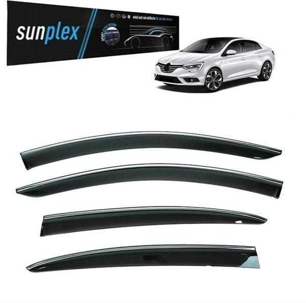 Sunplex Kromlu Cam Rüzgarlığı Renault Menage 4 2015 -2022 ile uyumlu - Image 1