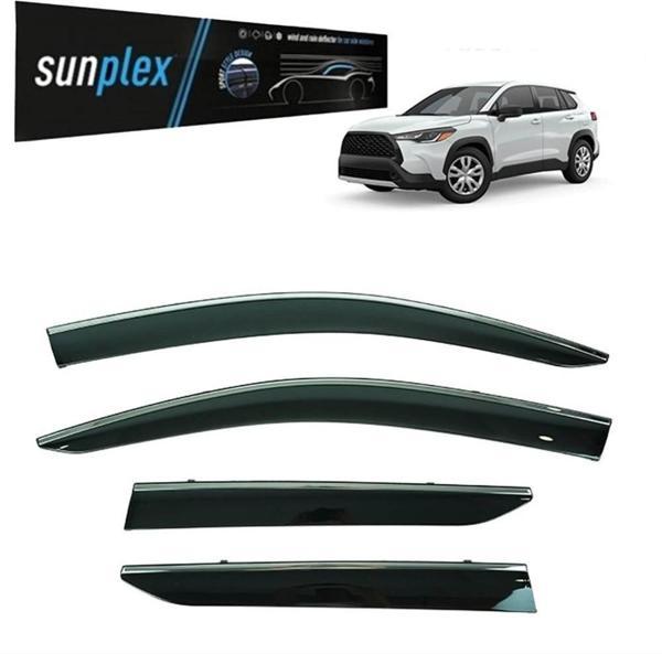 Sunplex Kromlu Cam Rüzgarlığı Toyota Corolla Cross 2022-2025 ile uyumlu - Image 1