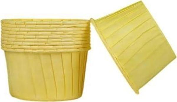 Cupcake/Muffin /Suffle Kek Kapsülü Sarı 50 Li - Image 1