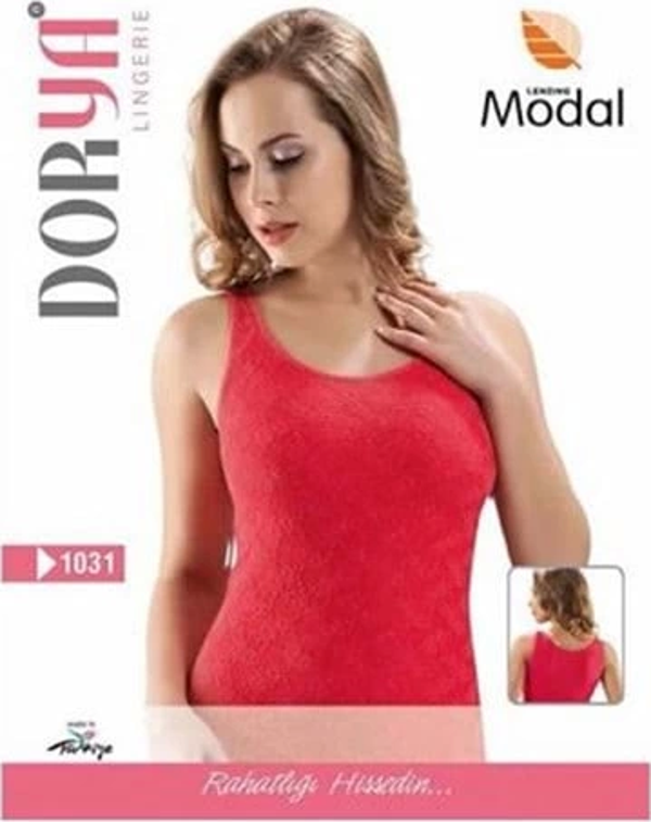 Dorya Dantelli Kalın Askılı Atlet 1031 - Image 1