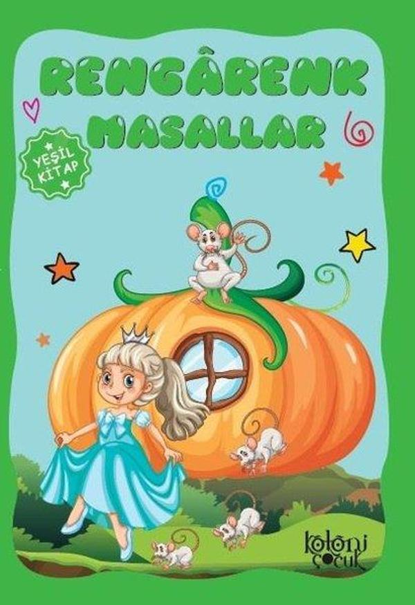 Yeşil Kitap-Rengarenk Masallar - Koloni Çocuk Yayınları - Image 1