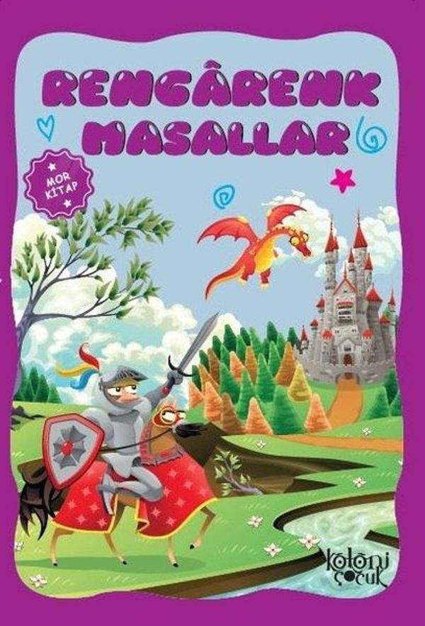 Mor Kitap-Rengarenk Masallar - Koloni Çocuk Yayınları - Image 1