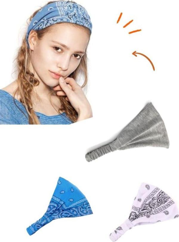 3'lü Renkli Bandana Seti - Image 1
