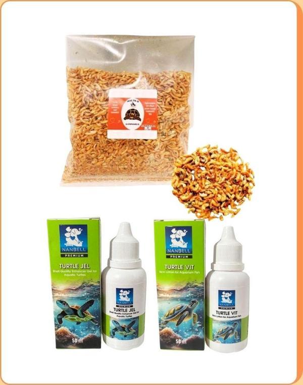 20GR Saf Gammarus + Kaplumbağa Bakım Seti - Image 1