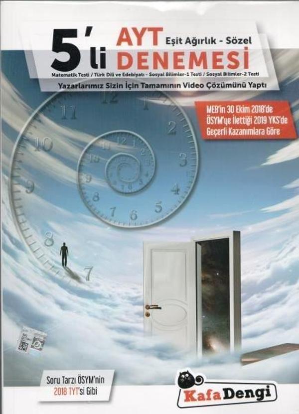 Kafadengi AYT Eşit Ağırlık - Sözel 5 Deneme - Kafa Dengi - Image 1