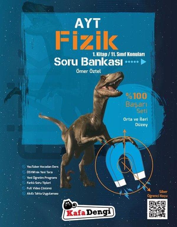Kafadengi AYT Fizik Soru Bankası 1.Kitap-Orta ve İleri Düzey - Kafa Dengi - Image 1