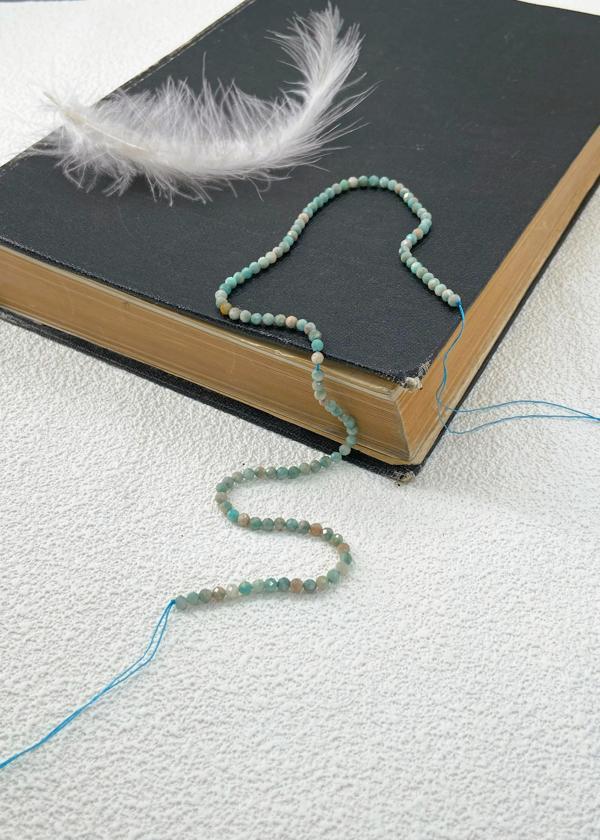 AMAZONİT DOĞALTAŞ DİZİ 2-3 MM - Image 1