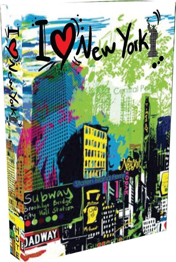 Biseystore059 New York Dekoratif Kitap Kutusu - Image 1