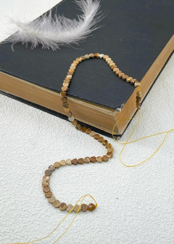 ODUN JASPER DOĞALTAŞ KALPLİ DİZİ 4 MM - Image 1