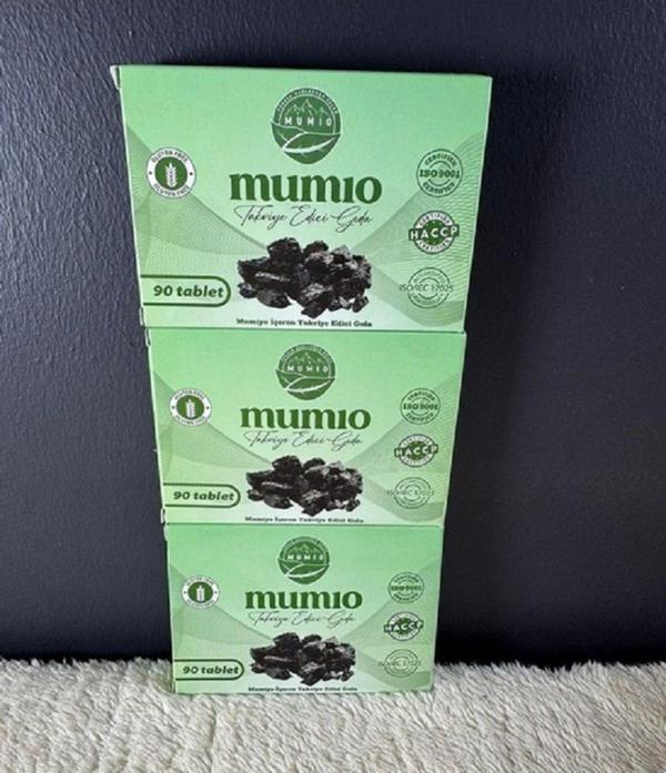 Mumio İçeren Takviye Edici Gıda 3'Lü Paket – 3 X 90 Tablet - Image 1