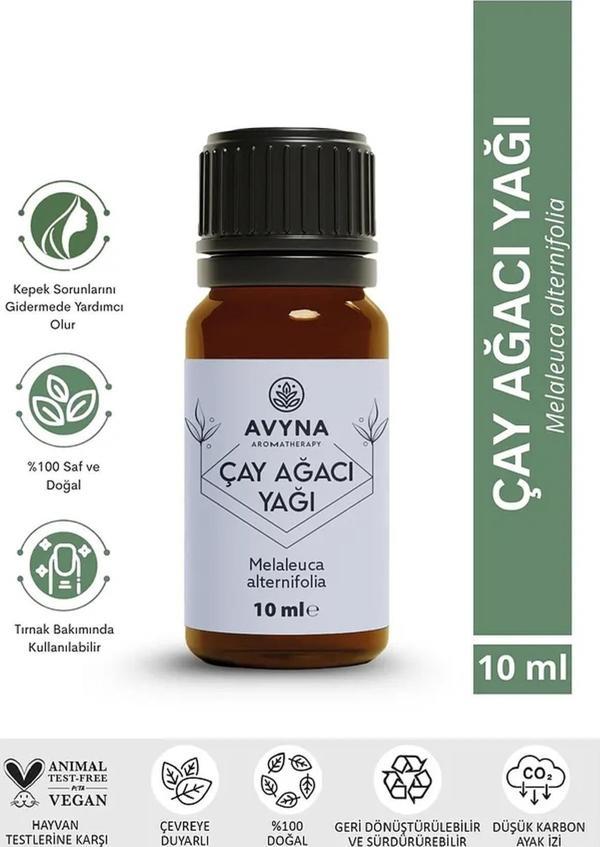 Reyo Avyna Çay Ağacı Uçucu Yağı 10 ml %100 Saf ve Doğal - Image 1