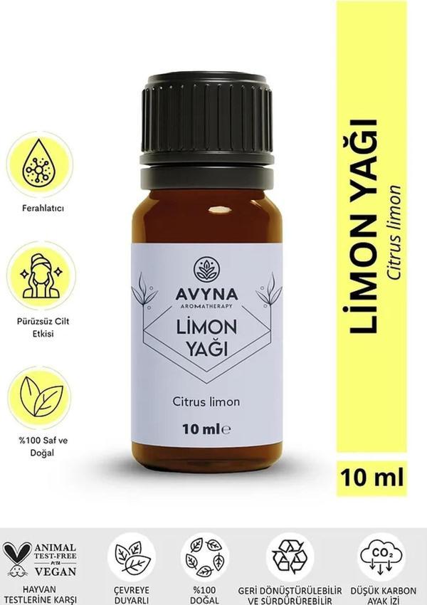 Reyo Avyna Limon Uçucu Yağı 10 ml %100 Saf ve Doğal - Image 1