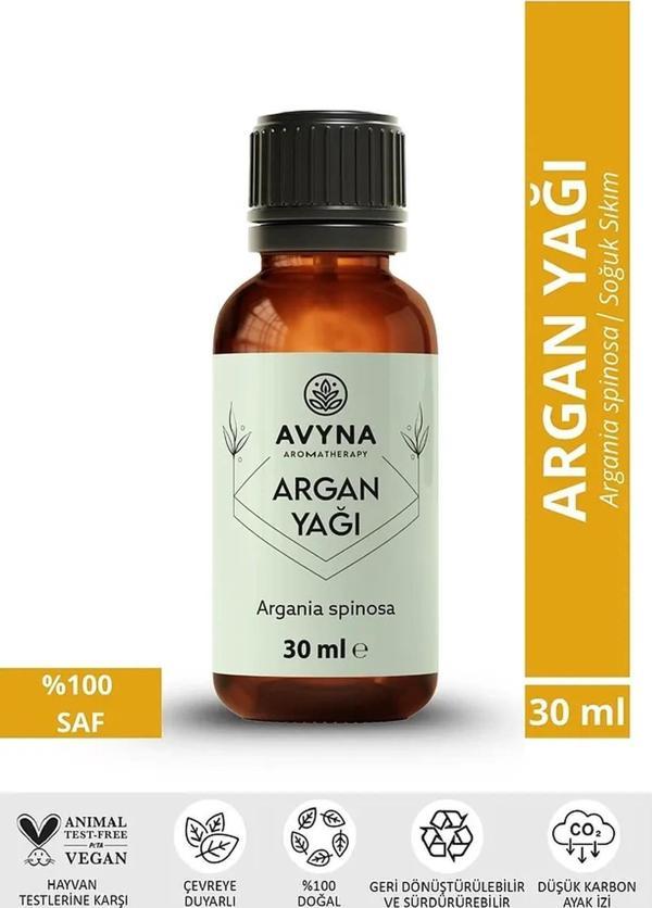 Reyo Avyna Argan Yağı 30 ml Soğuk Sıkım %100 Saf ve Doğal - Image 1