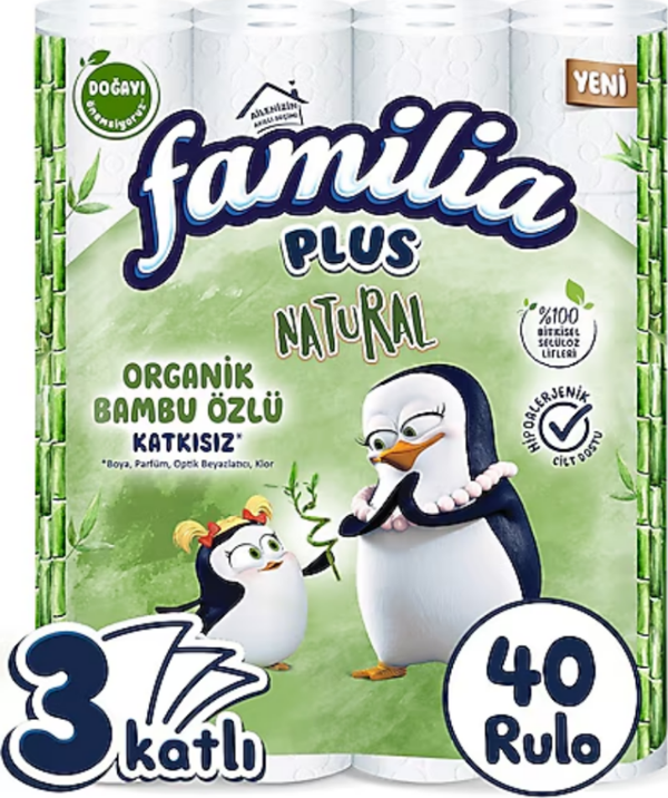 Familia Tuvalet Kağıdı 40'lı Naturel - Image 1