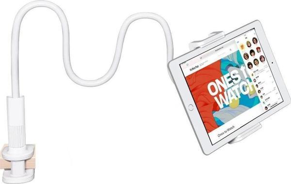 Bix Saiji Datura IS 100 CM Akrobat Flexible Ayarlanabilir Beyaz Telefon Tablet Tutucu - Image 1
