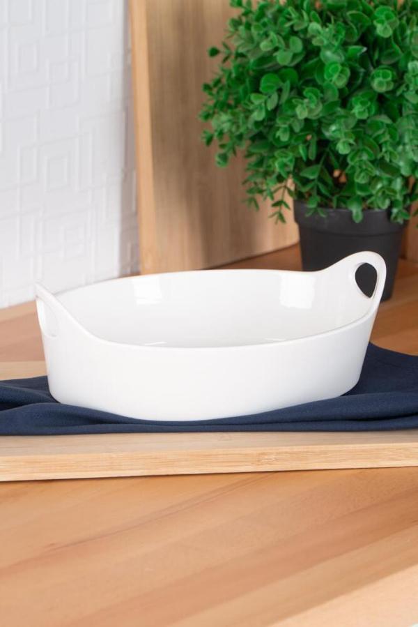 BİANCO PERLA OVAL KASE 26 CM SCT 05396/8 - Image 1