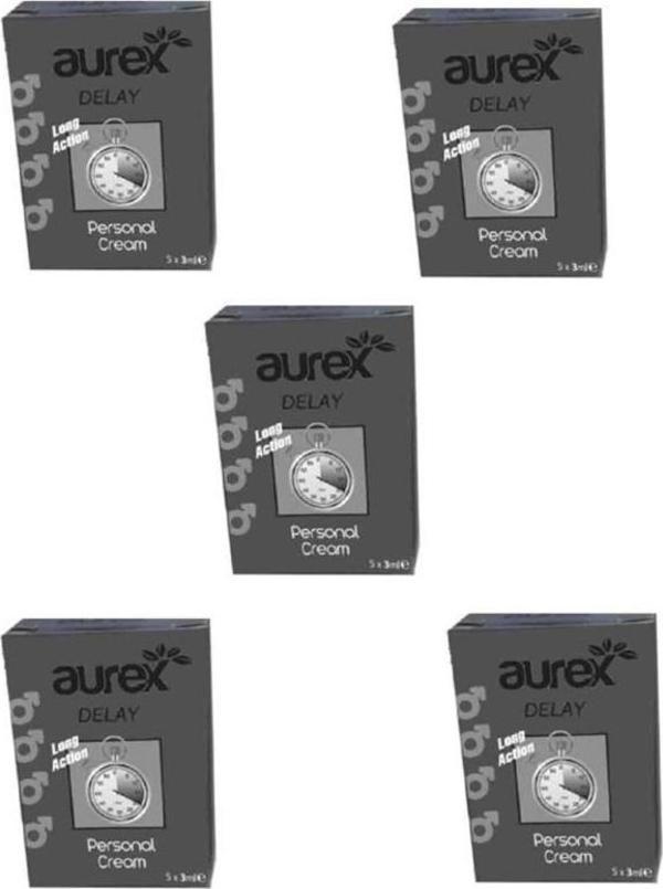 Aurex Delay Jel Krem 5 Kutu - Image 1