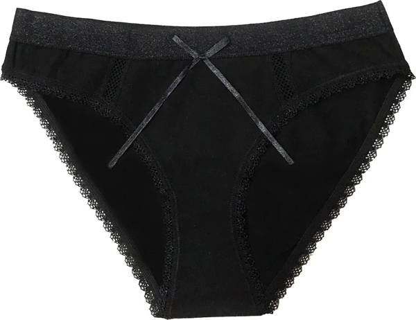 Şahinler Kadın Fiyonklu Fileli Bikini Külot B313 - Image 1