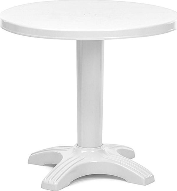 80 CM Plastik Yuvarlak Bahçe-Balkon Masası - Image 1