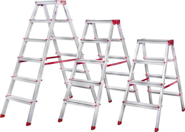 Akrobat Merdiven 6 Basamaklı Çift Çıkışlı Merdiven - Image 1