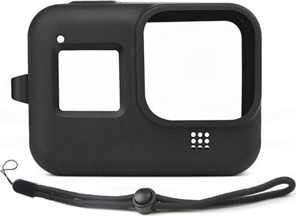 Knmaster Gopro Uyumlu Hero 8 Black Koruyucu Silikon Kılıf - Image 1