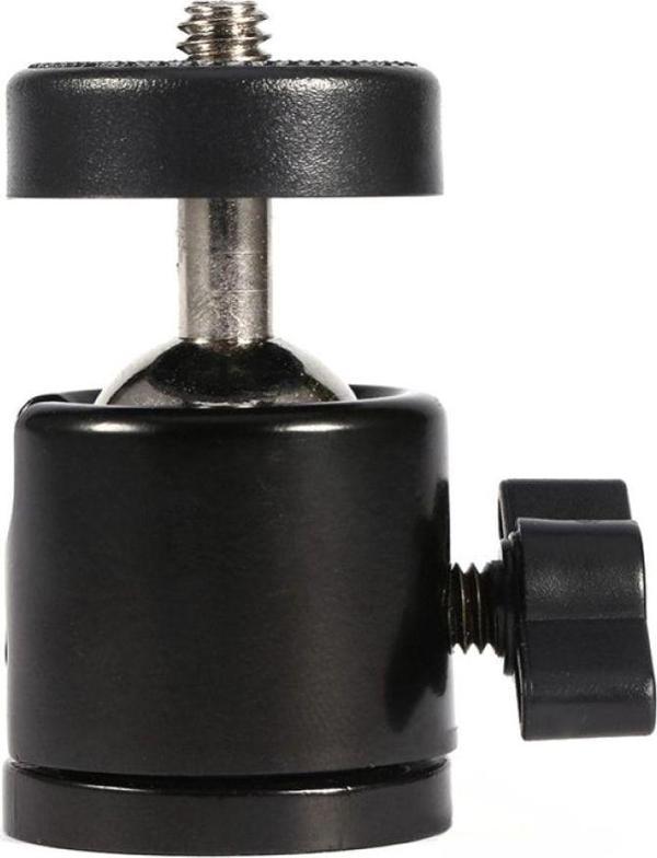 Knmaster Gopro Uyumlu 360 Derece Oynar Başlıklı Tripod Adaptörü - Image 1