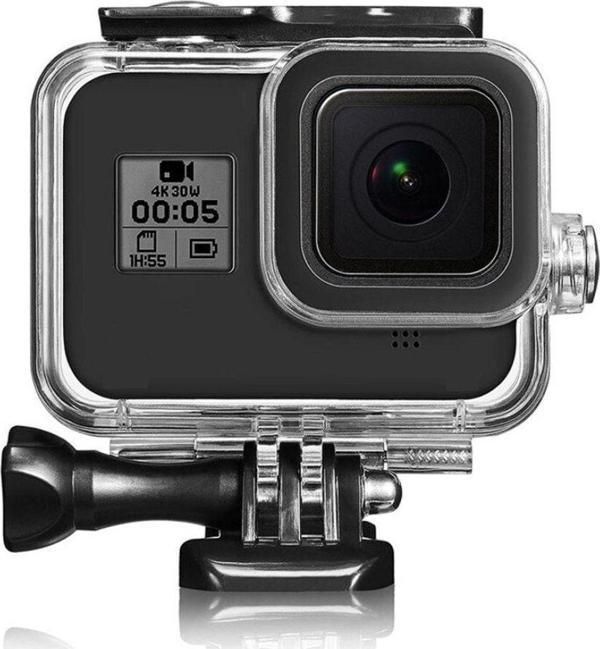Knmaster Gopro Hero 8 Uyumlu Su Geçirmez Kılıf Housing - Image 1