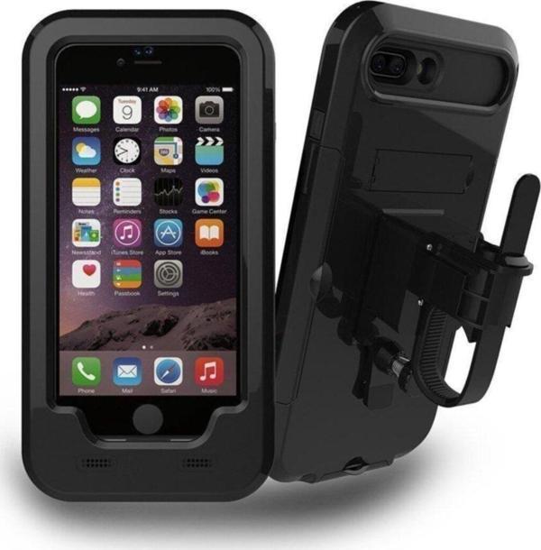 Knmaster Iphone 7 / 8 Plus Su Geçirmez Motosiklet Bisiklet Telefon Tutucu - Image 1