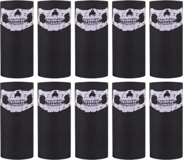 Knmaster Danger Buff Bandana Boyunluk Maske Saç Bandı 10'Lu Paket - Image 1