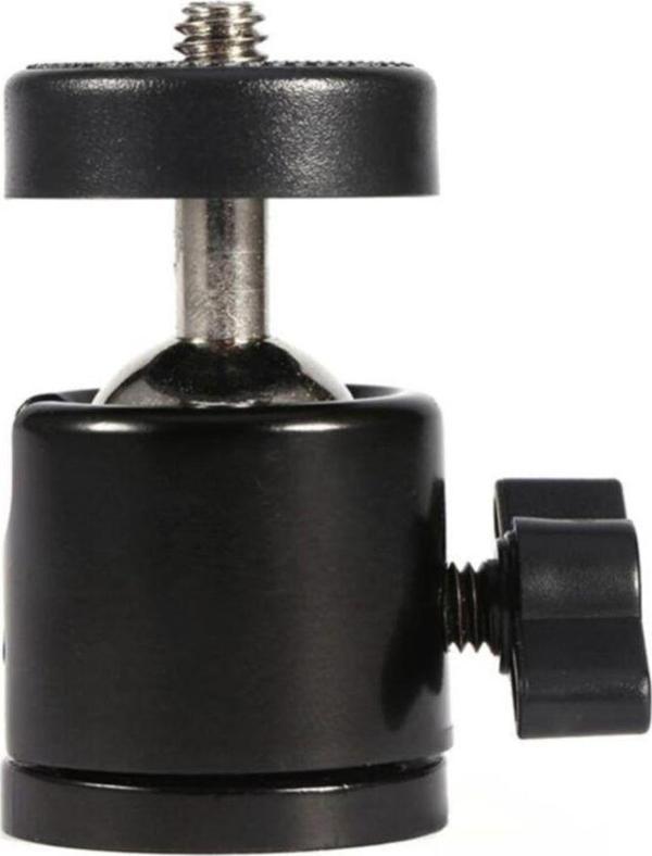 Knmaster 360 Derece Oynar Başlıklı Metal Kamera Tripod Adaptörü - Image 1