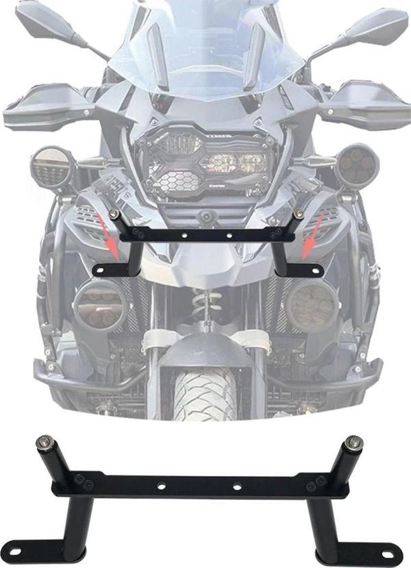 Knmaster Bmw R1200 R1250 Uyumlu Motosiklet Far Sabitleme Aparatı Çelik - Image 1