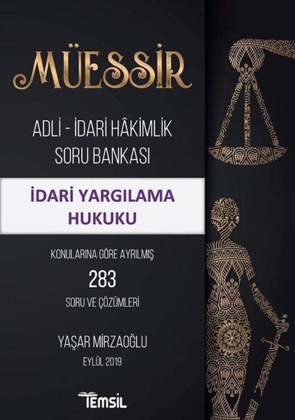 Müessir İdari Yargılama Hukuku-Adli İdari Hakimlik Soru Bankası - Temsil Kitap - Image 1