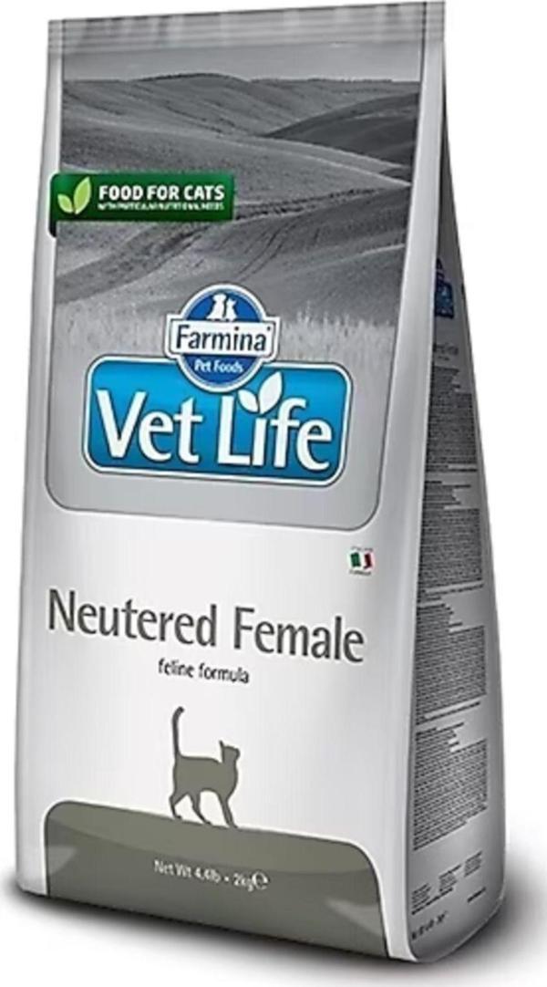 Vet Life Cat Neutered Female 2Kg - Image 1