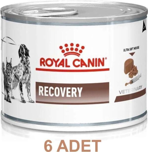 Royal Canin Recovery Pate Yoğun Bakım Konserve Kedi Ve Köpek Maması 195 Gr X 6 Adet - Image 1
