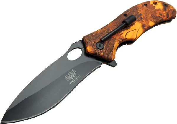 Wd-503-2 Kamp Çakısı 21 Cm - Magnezyum Çubuklu (fire Starter), Plastik Sap - Image 1