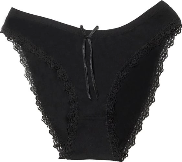 Şahinler Kadın Paça Dantelli ve Kurdele Süslemeli Bikini B275 - Image 1