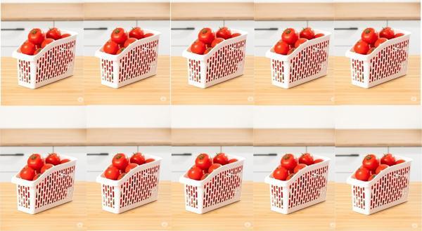 Porsima Org-22 Çok Amaçlı Buzdolabı İçi Düzenleyici Sebze Meyve Organizer Sepet (10 adet) - Image 1