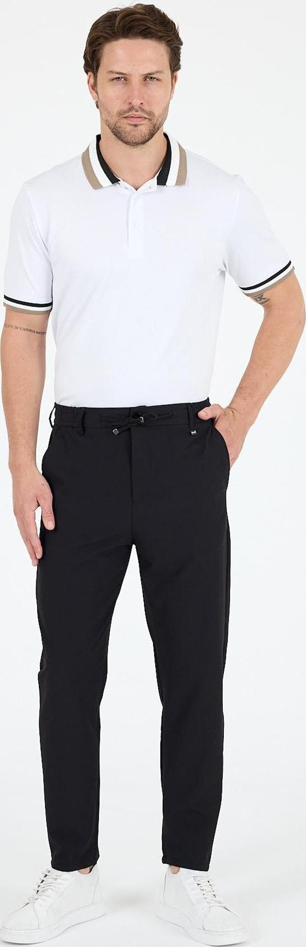 Spor ve Günlük Rahat Esnek Kumaş Erkek Jogger Pantolon Eşofman Altı 3670 - Image 1